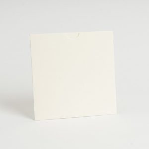 Krem Kare Kapaksız Davetiye Zarfı (100 Adet) 18 x 18 cm