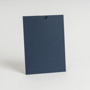 Lacivert Dikey Kapaksız Davetiye Zarfı (100 Adet) 14x20 cm