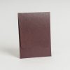 Metalik Bordo Dikey Uzun Kapaklı Davetiye Zarfı (100 Adet) 11x16 cm